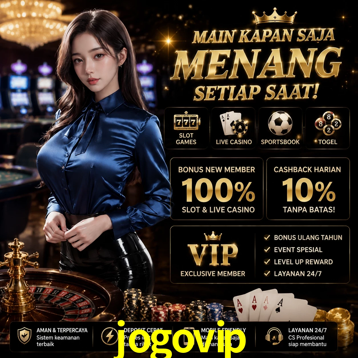 Central de dúvidas rápidas sobre o app jogovip