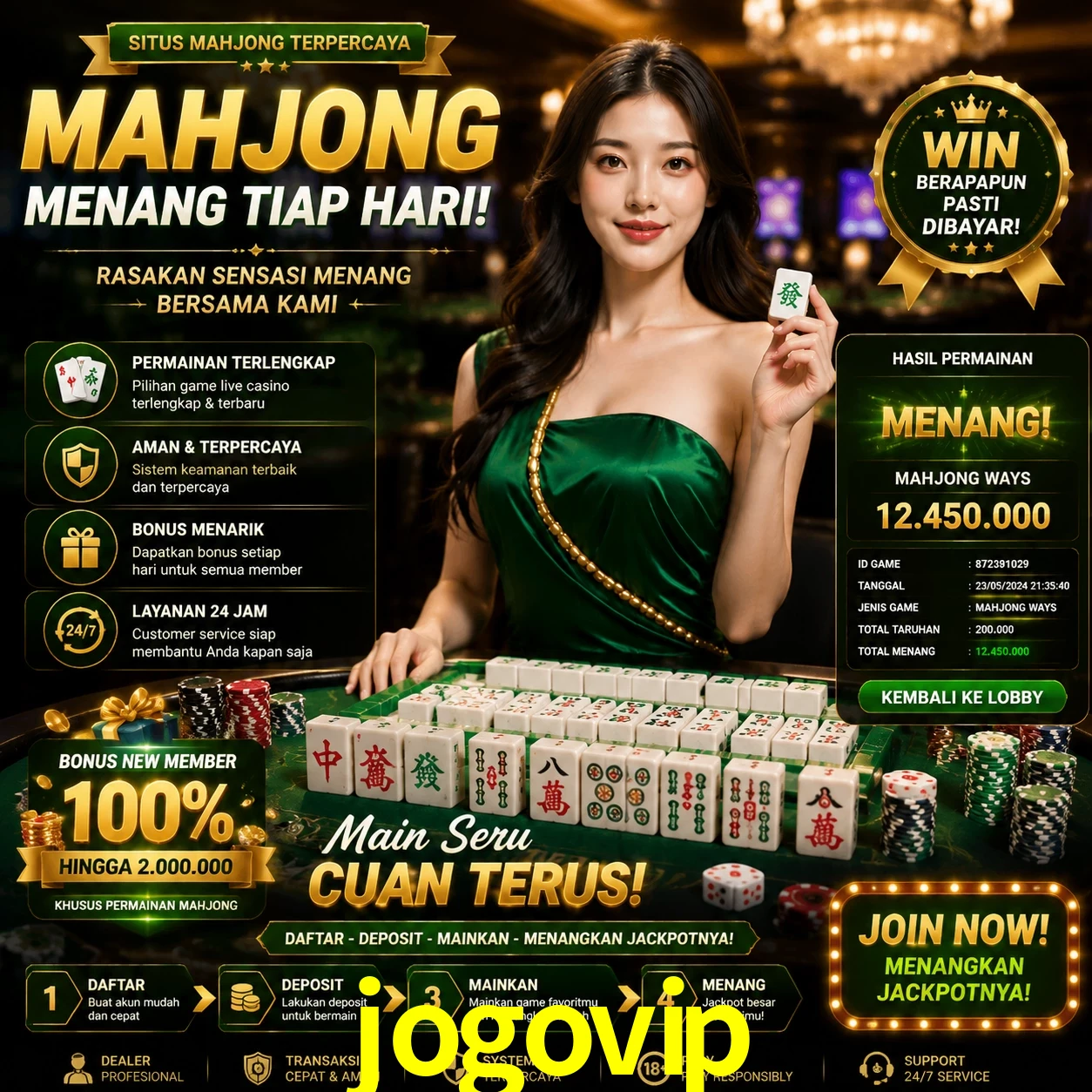 Cashback VIP jogovip - reembolso semanal